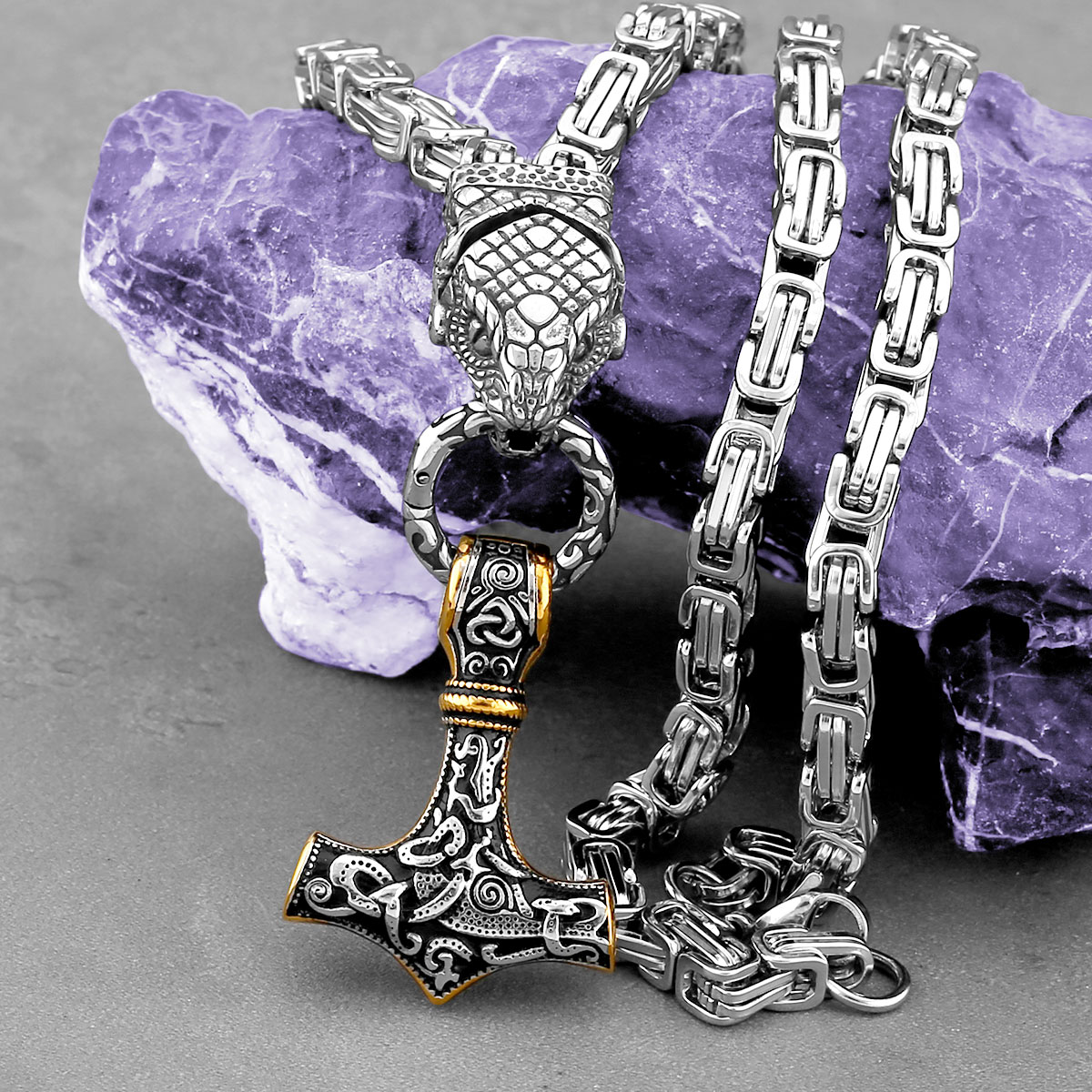 İskandinav Odin yılan başkanı  - Battle Rope Anchor incelemesi ve fiyatı