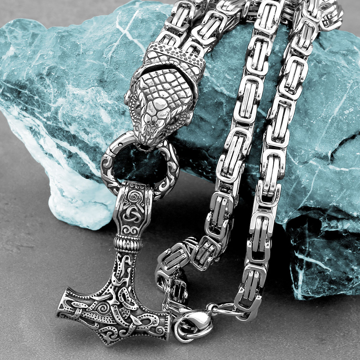 İskandinav Odin yılan başkanı  - Battle Rope Anchor incelemesi ve fiyatı
